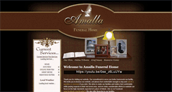 Desktop Screenshot of amallafuneralhome.com